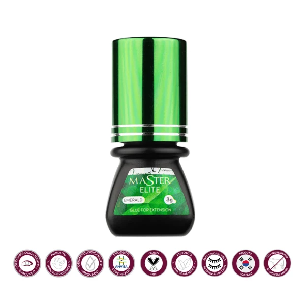 Cola Adesivo Emerald para extensão de cílios Master Elite
