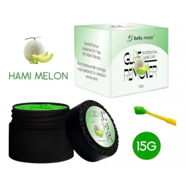 Removedor Crème Bella Moça 15g Extensões De Cílios 