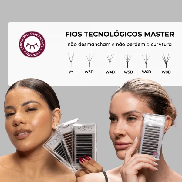 Fio Tecnológico Extensão YY Master 0.07 CURVATURA D