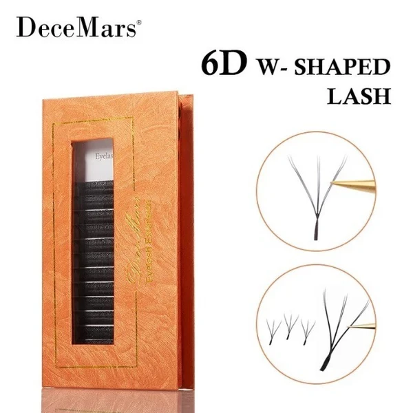 Cílios Decemars W 6D Curvatura D