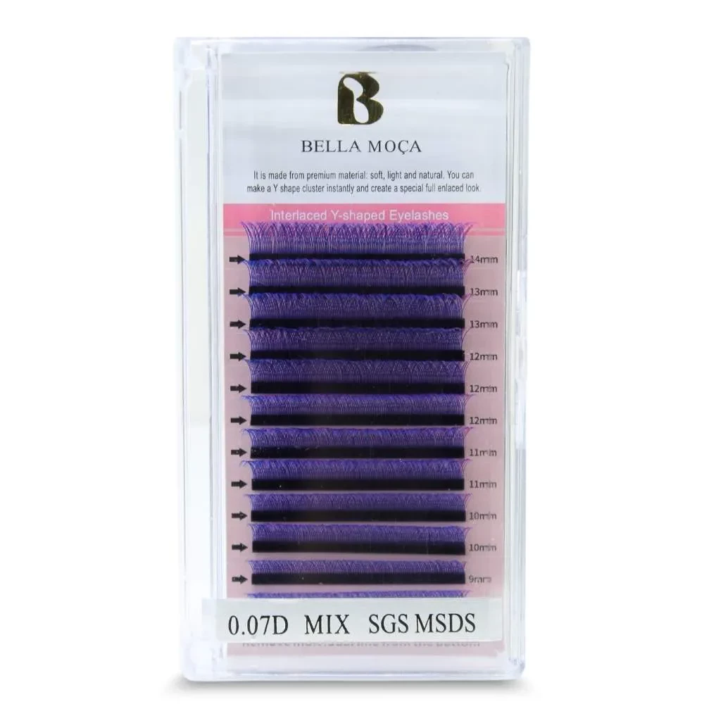 Cilios Y Coloridos Bella Moça 0.07D