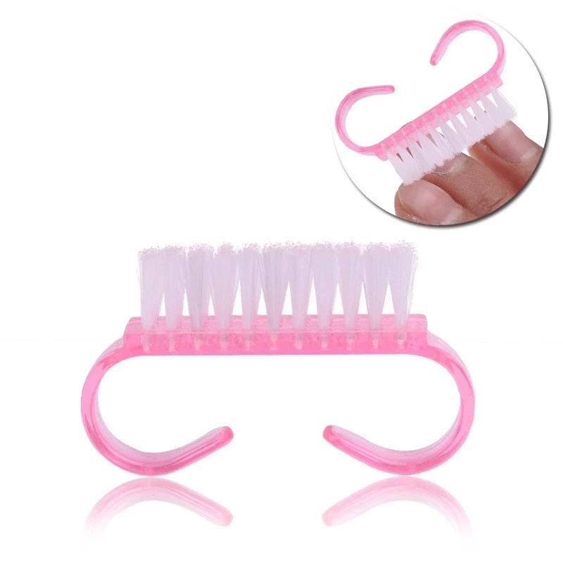 Escova Plástica De Unhas - Kit com 2 unidades