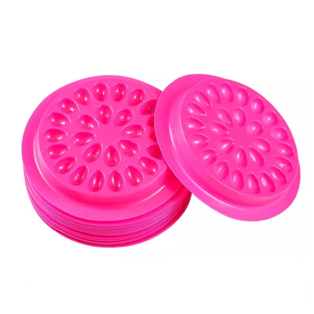 SUPORTE PALETA FLOR PARA COLA DE EXTENSÃO DE CÍLIOS HELLEN COLOR- 10UND