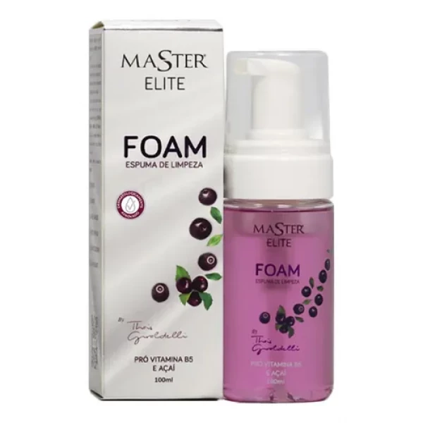 Foam Espuma de Limpeza Cílios Master Elite 100ml