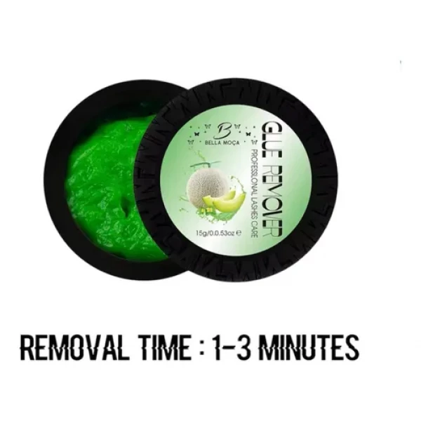 Removedor Crème Bella Moça 15g Extensões De Cílios 