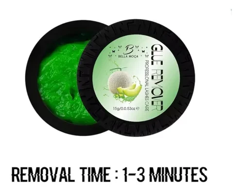 Removedor Crème Bella Moça 15g Extensões De Cílios 